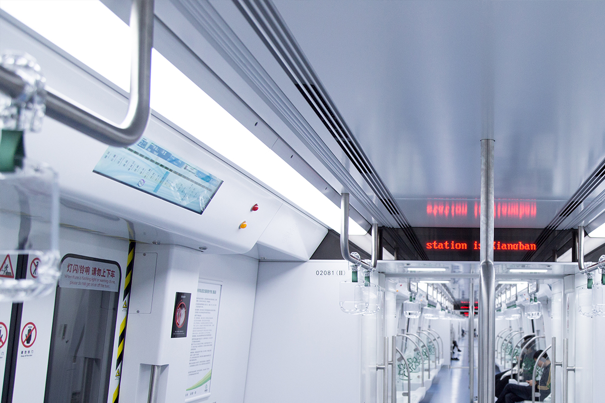 bat365在线登录入口智能专为地铁“智慧”升级，地铁导乘屏助力智慧出行！